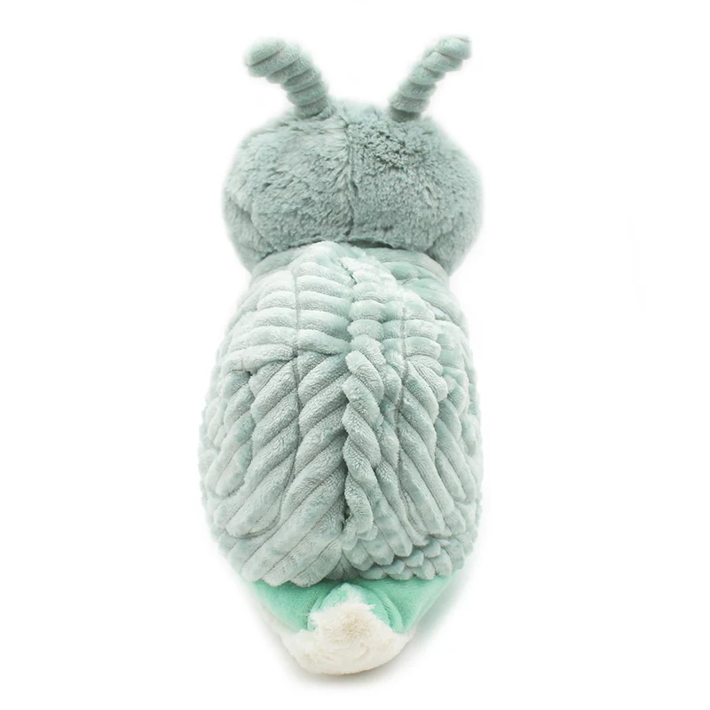 Peluche escargot Speedou maman et son bébé vert menthe - Les Ptipotos