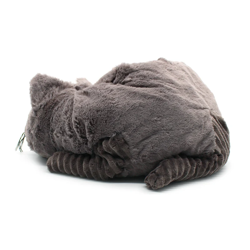 Peluche chat Miaou maman et son bébé gris - Les Ptipotos