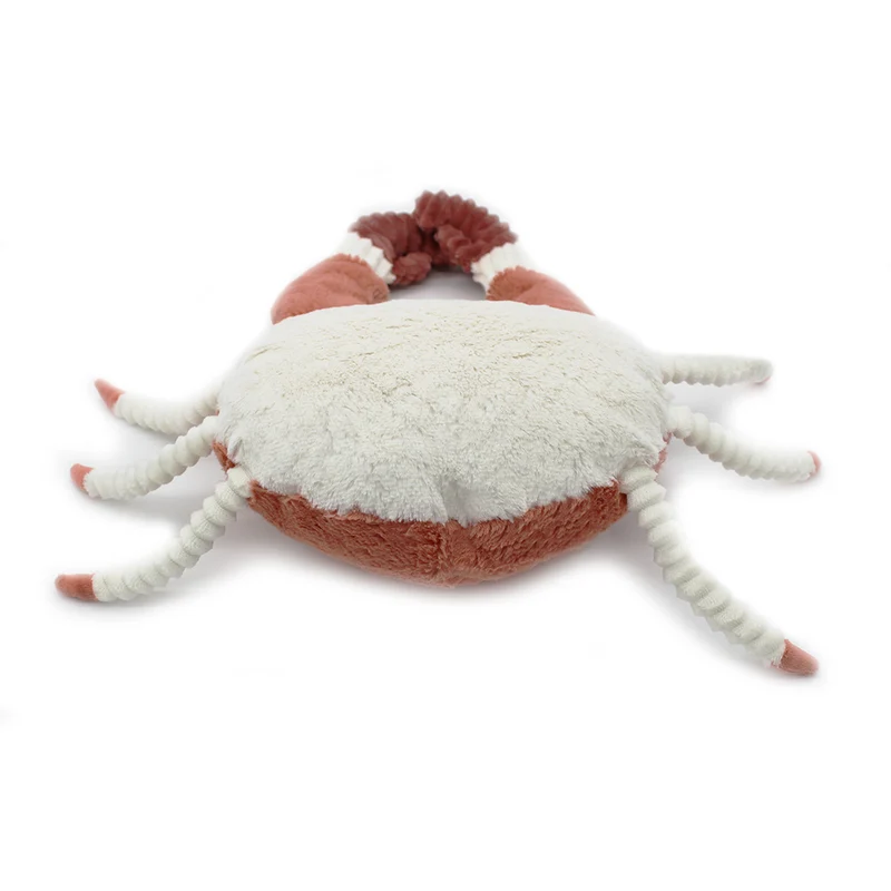 Peluche crabe Cassecou maman et son bébé terracotta - Les Ptipotos