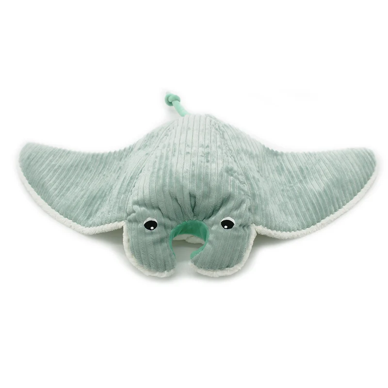 Peluche raie manta Mantalou maman et son bébé menthe - Les Ptipotos
