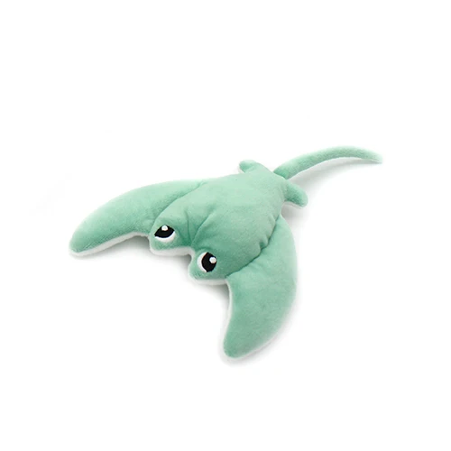 Peluche raie manta Mantalou maman et son bébé menthe - Les Ptipotos