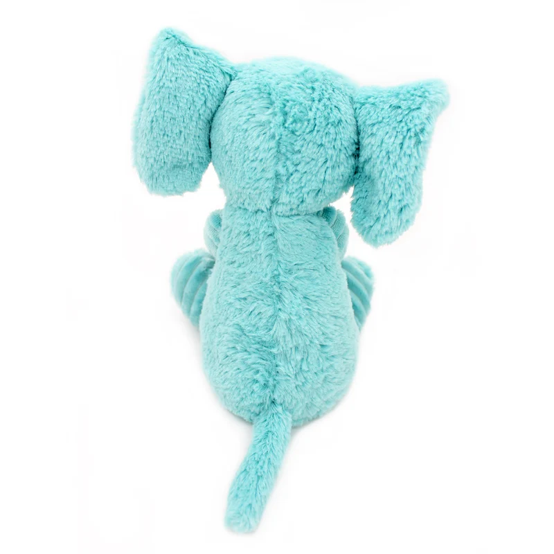 Peluche éléphant Dimoitou maman et son bébé bleu aqua - Les Ptipotos