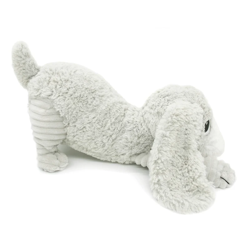 Peluche chien Toutou maman et son bébé gris - Les Ptipotos