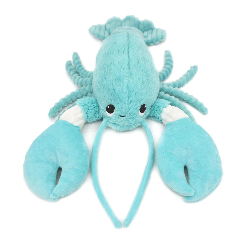 Peluche homard Iloveyou maman et son bébé bleu aqua - Les Ptipotos