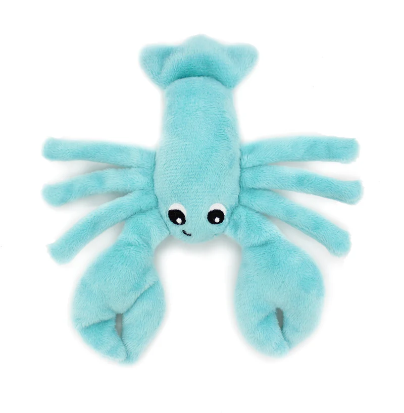 Peluche homard Iloveyou maman et son bébé bleu aqua - Les Ptipotos