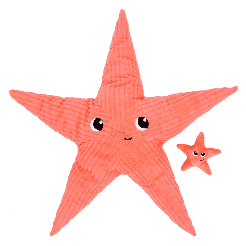 Peluche étoile de mer Wahou maman et son bébé corail - Les Ptipotos