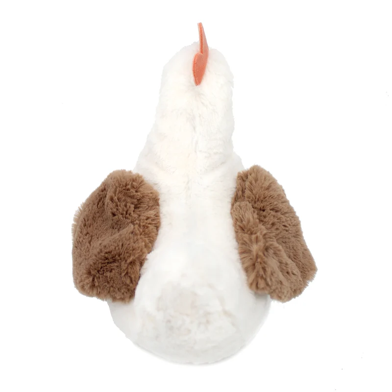 Peluche poule Pioupiou maman et son bébé blanc - Les Ptipotos