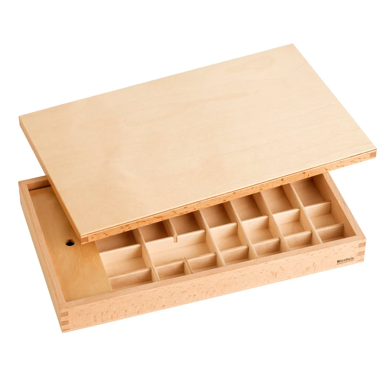 Boîte pour petit alphabet mobile - Nienhuis AMI
