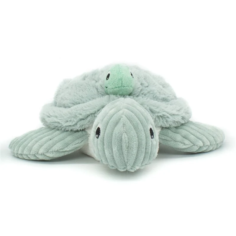 Peluche tortue Sauvenou maman et son bébé menthe - Les Ptipotos