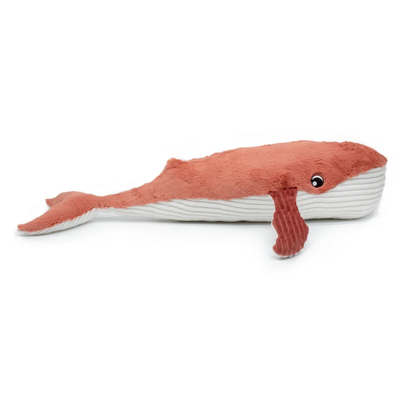 Peluche baleine Gravillou maman et son bébé terracotta - Les Ptipotos