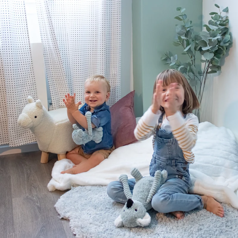 Peluche Trankilou le koala maman et son bébé menthe - Les Ptipotos