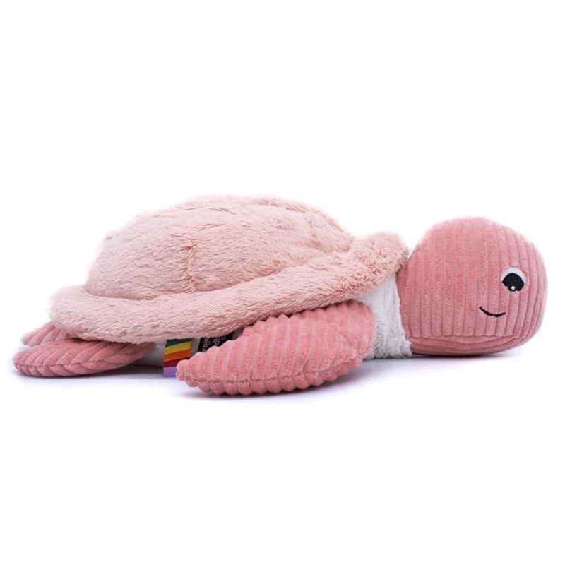 Peluche tortue géante Sauvenou rose - Les Ptipotos