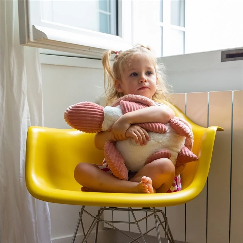 Peluche tortue géante Sauvenou rose - Les Ptipotos