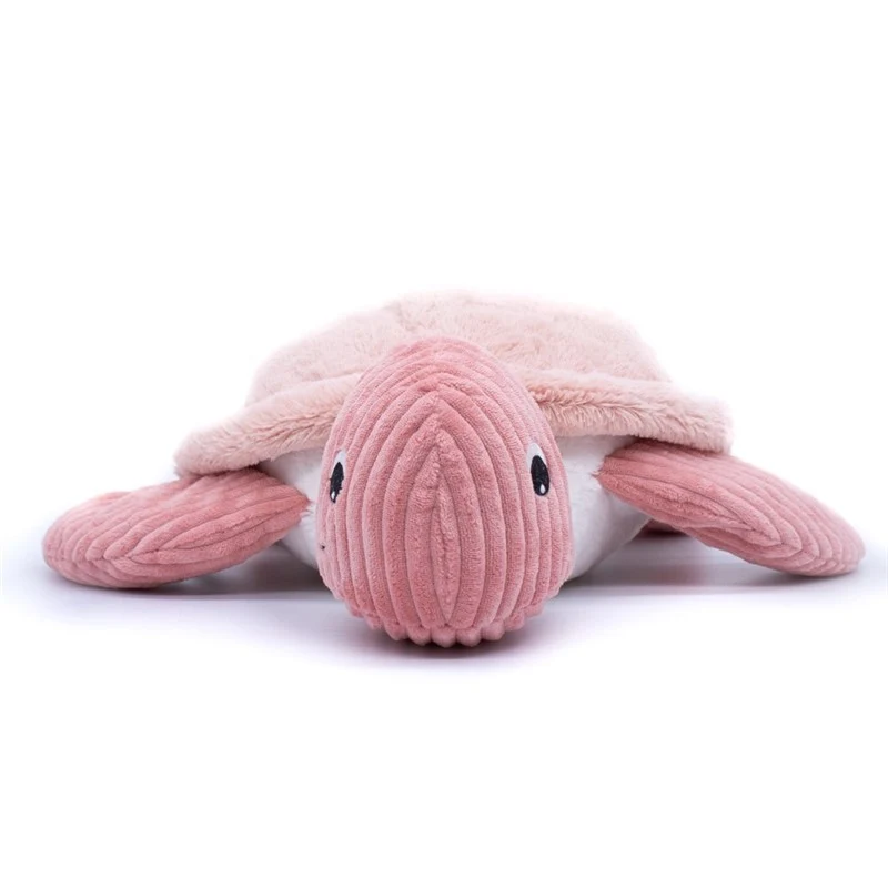 Peluche tortue géante Sauvenou rose - Les Ptipotos