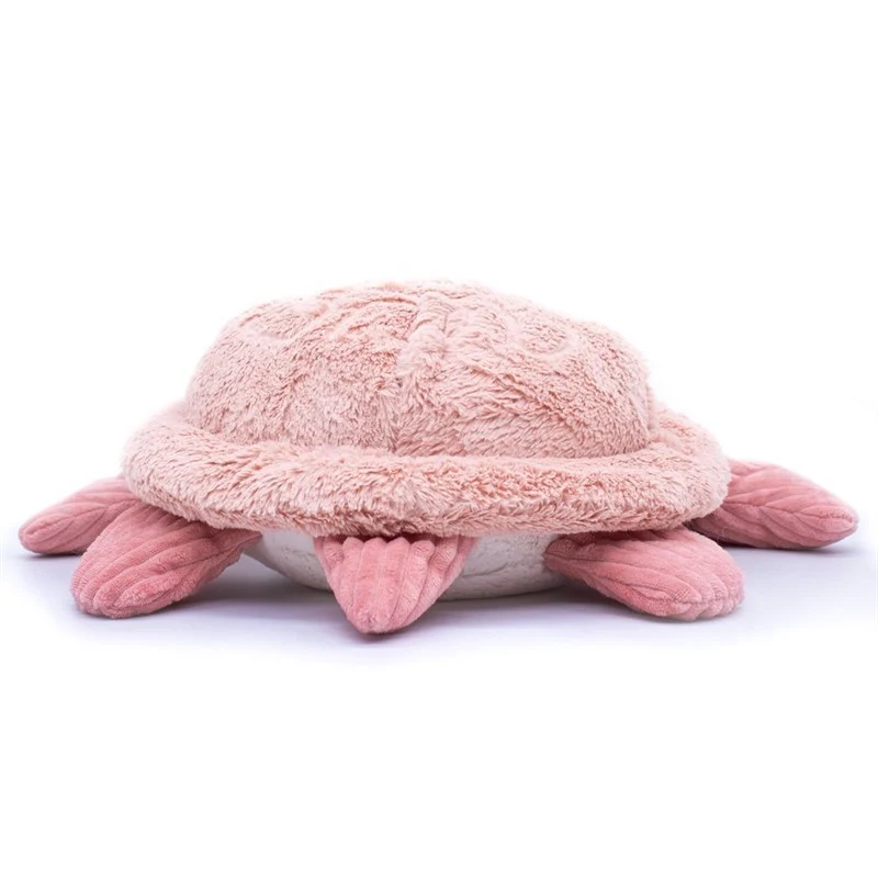 Peluche tortue géante Sauvenou rose - Les Ptipotos