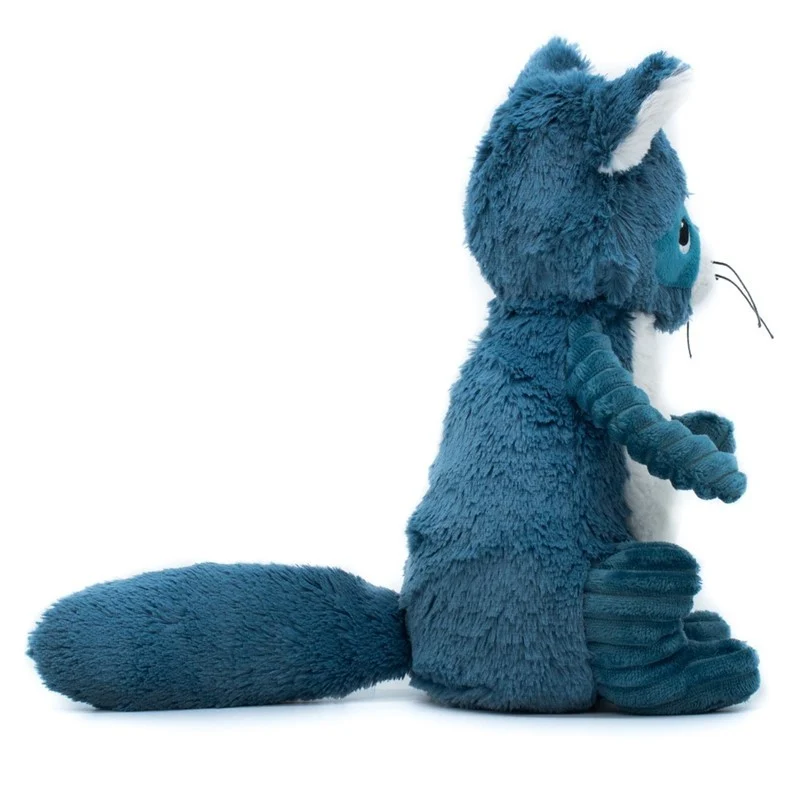 Peluche raton laveur Netoitou bleu - Les Ptipotos