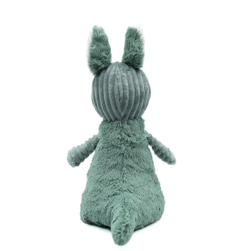 Peluche kangourou Allezou maman et son bébé vert - Les Ptipotos