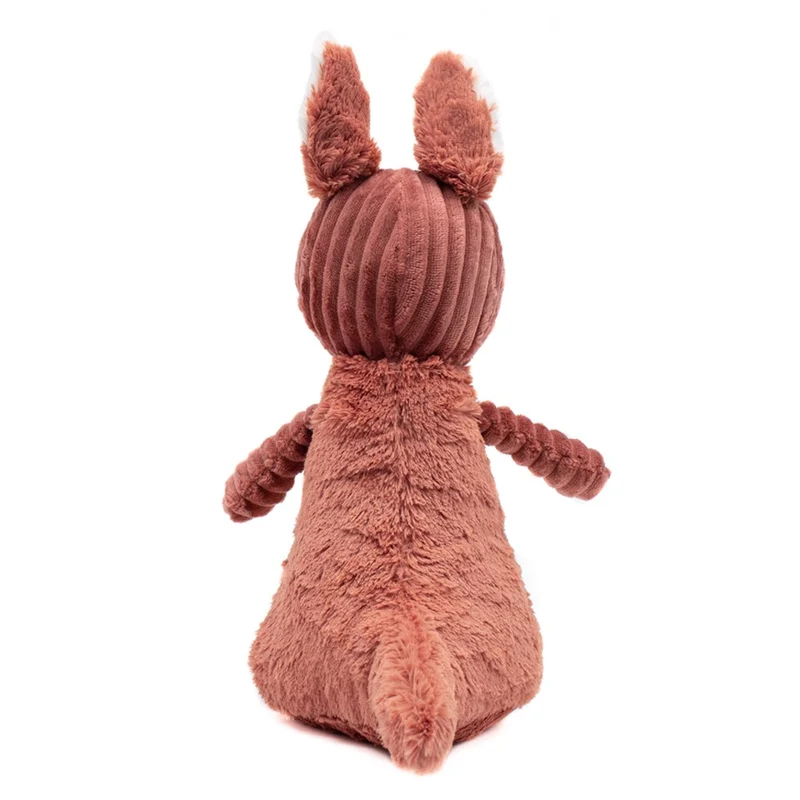 Peluche kangourou Allezou maman et son bébé terracotta - Les Ptipotos