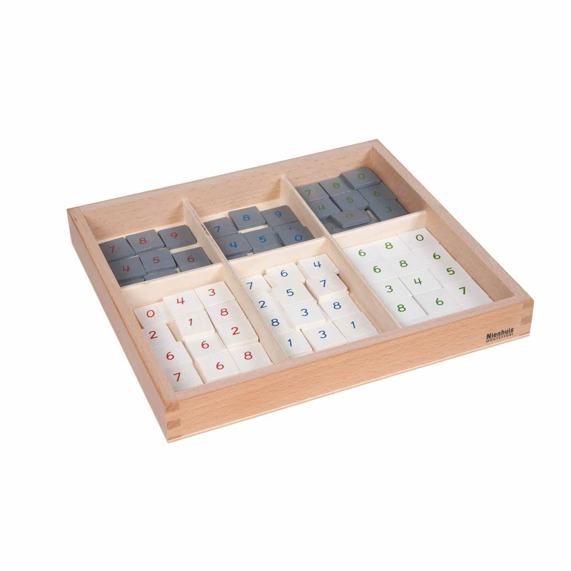 Boîte de chiffres pour échiquiers - Nienhuis AMI