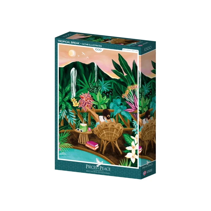 Puzzle Parenthèse Tropicale - 1000 pièces