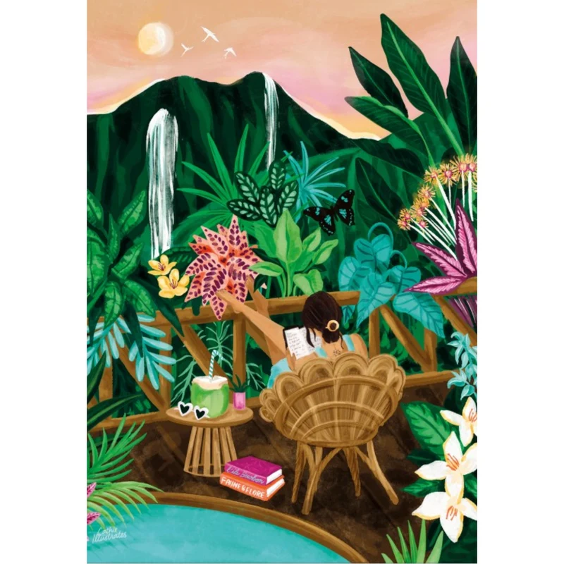 Puzzle Parenthèse Tropicale - 1000 pièces