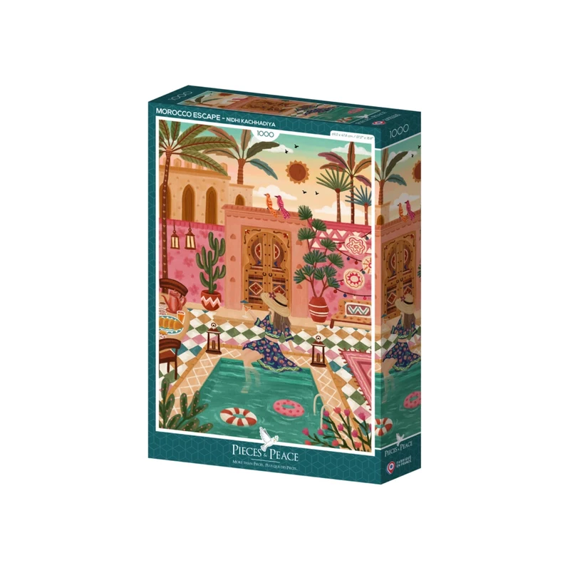 Puzzle Parenthèse Escapade Marocaine - 1000 pièces