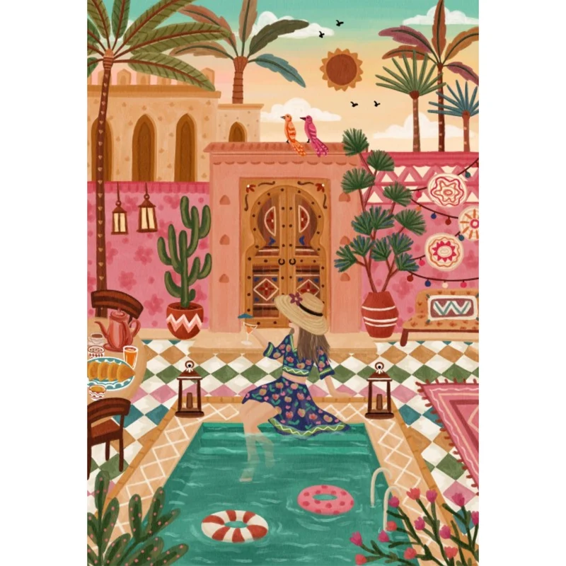 Puzzle Parenthèse Escapade Marocaine - 1000 pièces