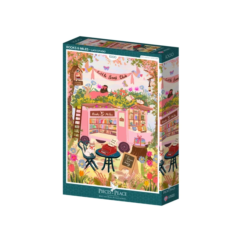 Puzzle Livres Itinérants - 1000 pièces