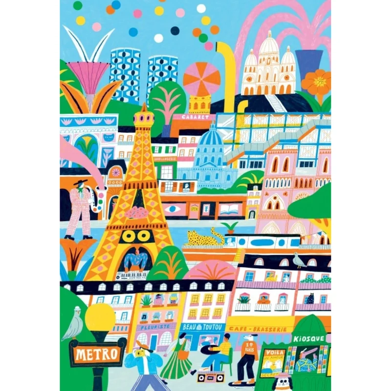 Puzzle Paris est magique - 1000 pièces