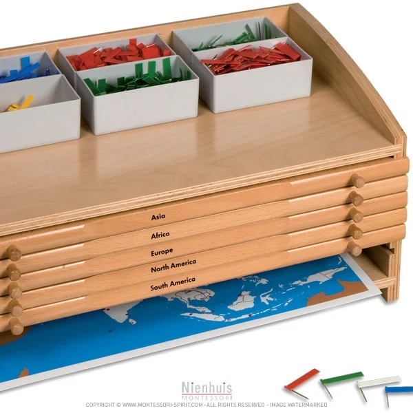 Cabinet des parties du monde (anglais)