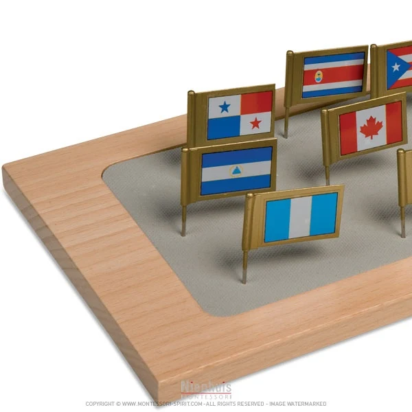 Support drapeaux