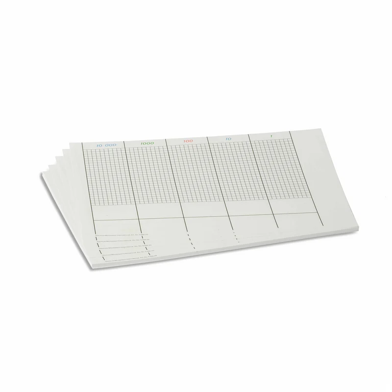 50 feuilles pour la table de points - Nienhuis AMI