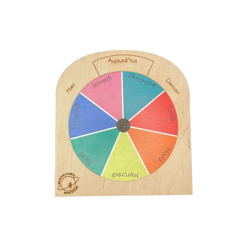 La roue des jours de la semaine
