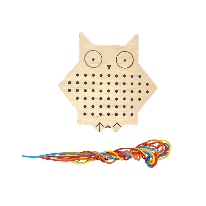 Forme à lacer - Le hibou