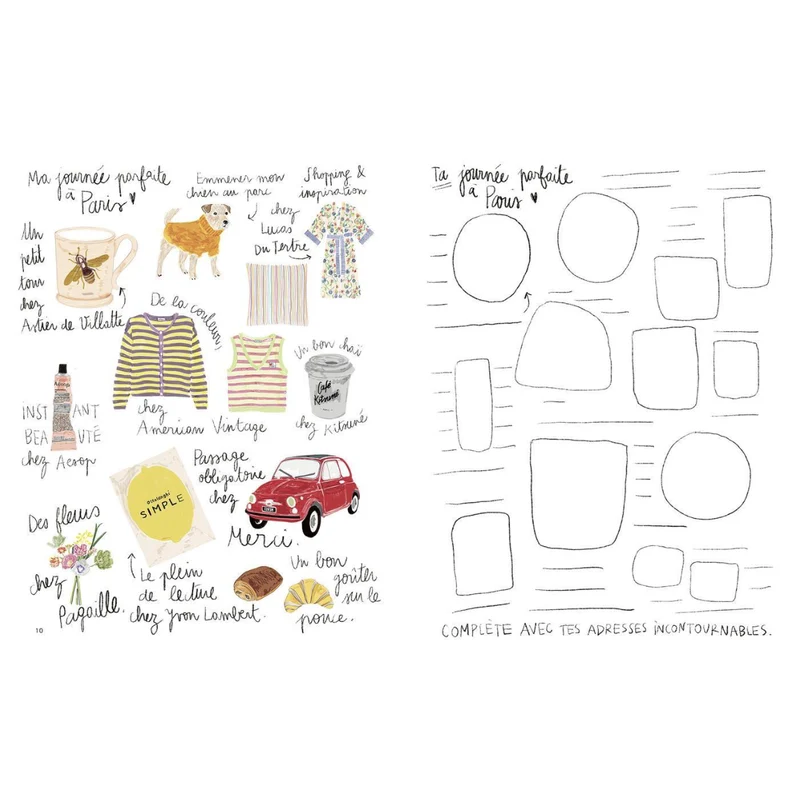 Cahier d'activités - Paris - Zoé de Las Cases