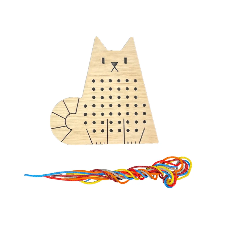 Forme à lacer - Le chat