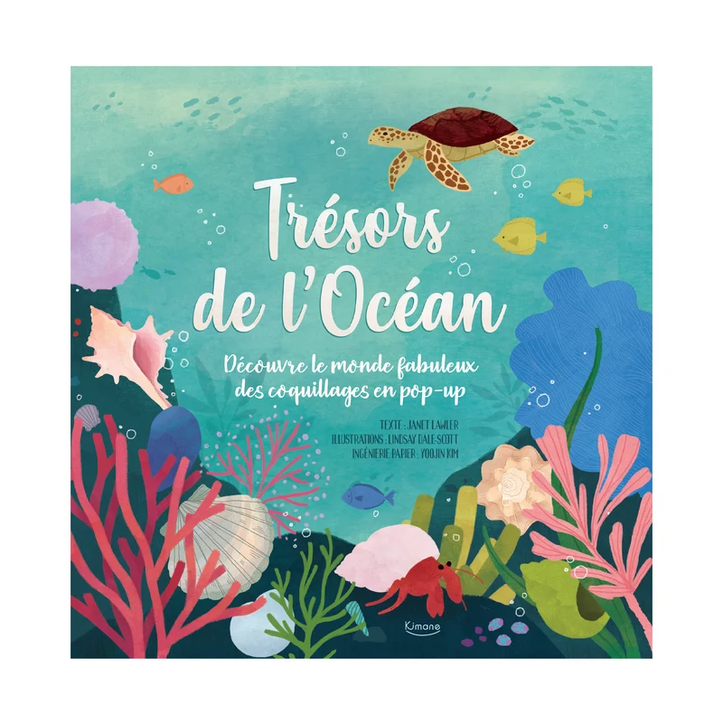 Trésors de l'océan - collection livre pop up -Kimane