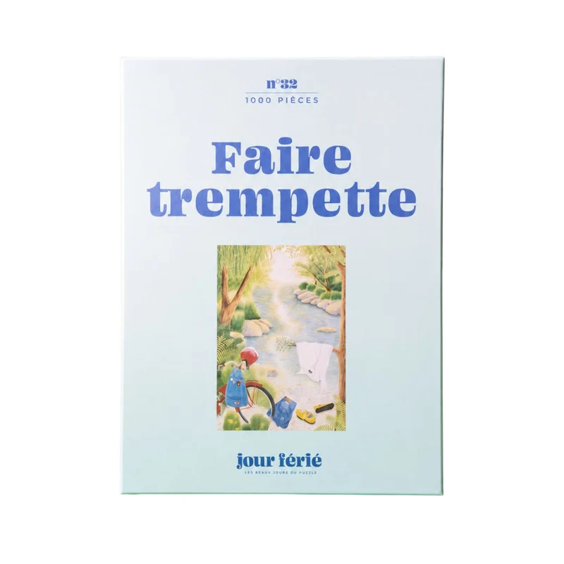 Puzzle Faire trempette - 1000 pièces
