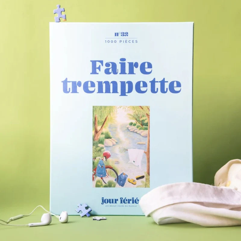 Puzzle Faire trempette - 1000 pièces