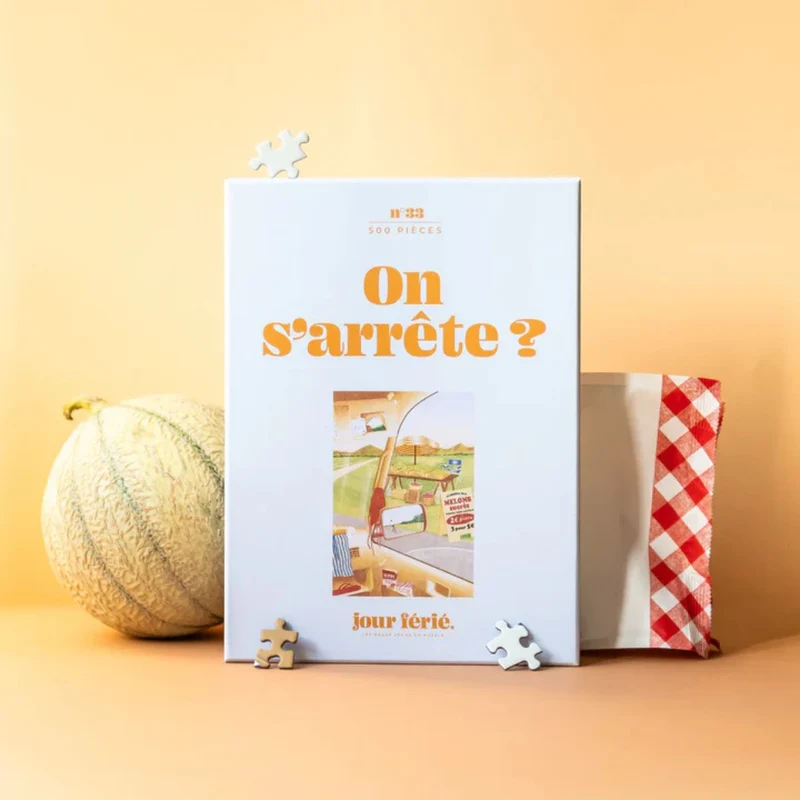Puzzle On s'arrête ? - 500 Pièces