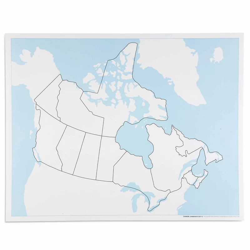 Carte de contrôle muette du Canada - Nienhuis AMI