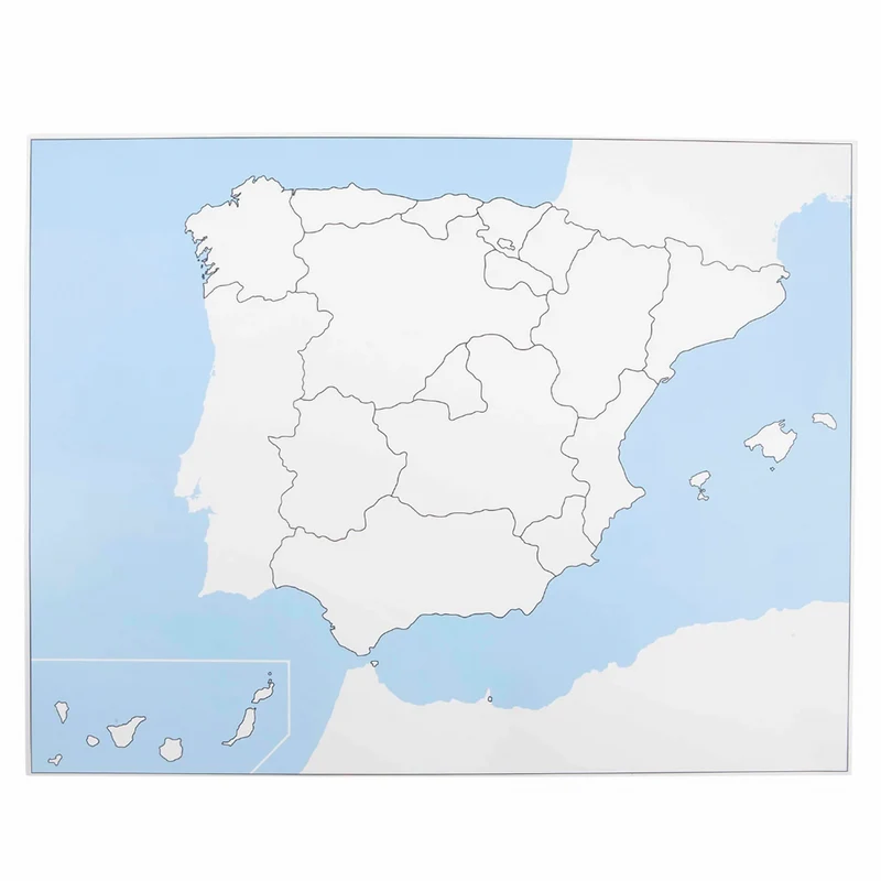 Carte de contrôle de l'Espagne : muette - Nienhuis AMI