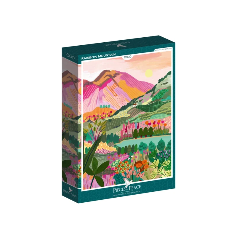Puzzle Rainbow Mountain - 1000 pièces