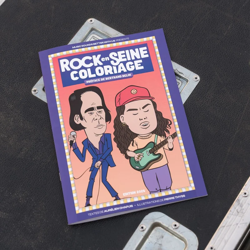 Coloriage - Rock en Seine