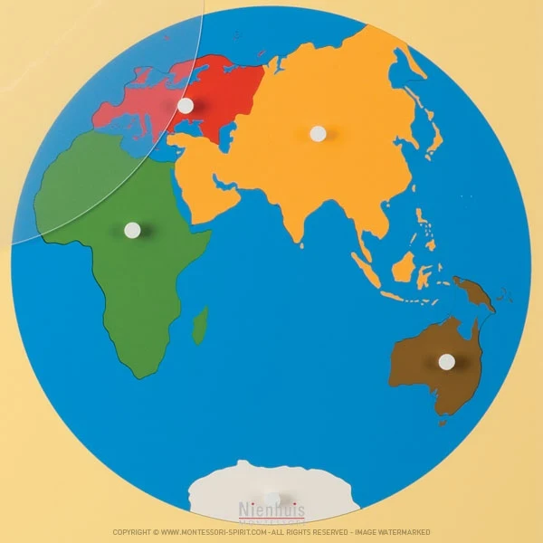 Planisphère du monde