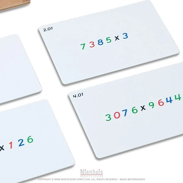 Exercices pour boulier horizontal (en anglais)