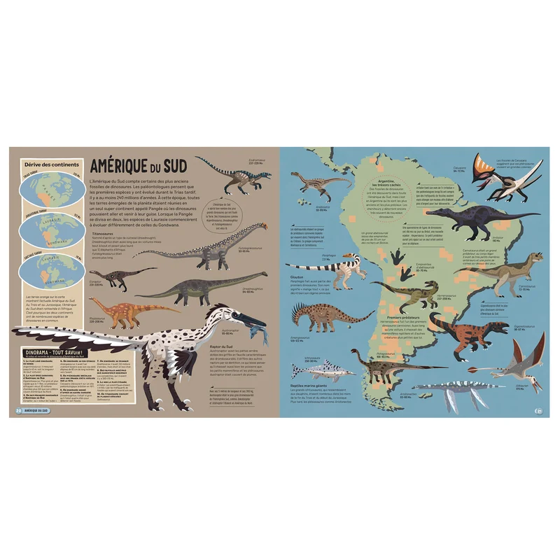 L'atlas des dinosaures -Kimane