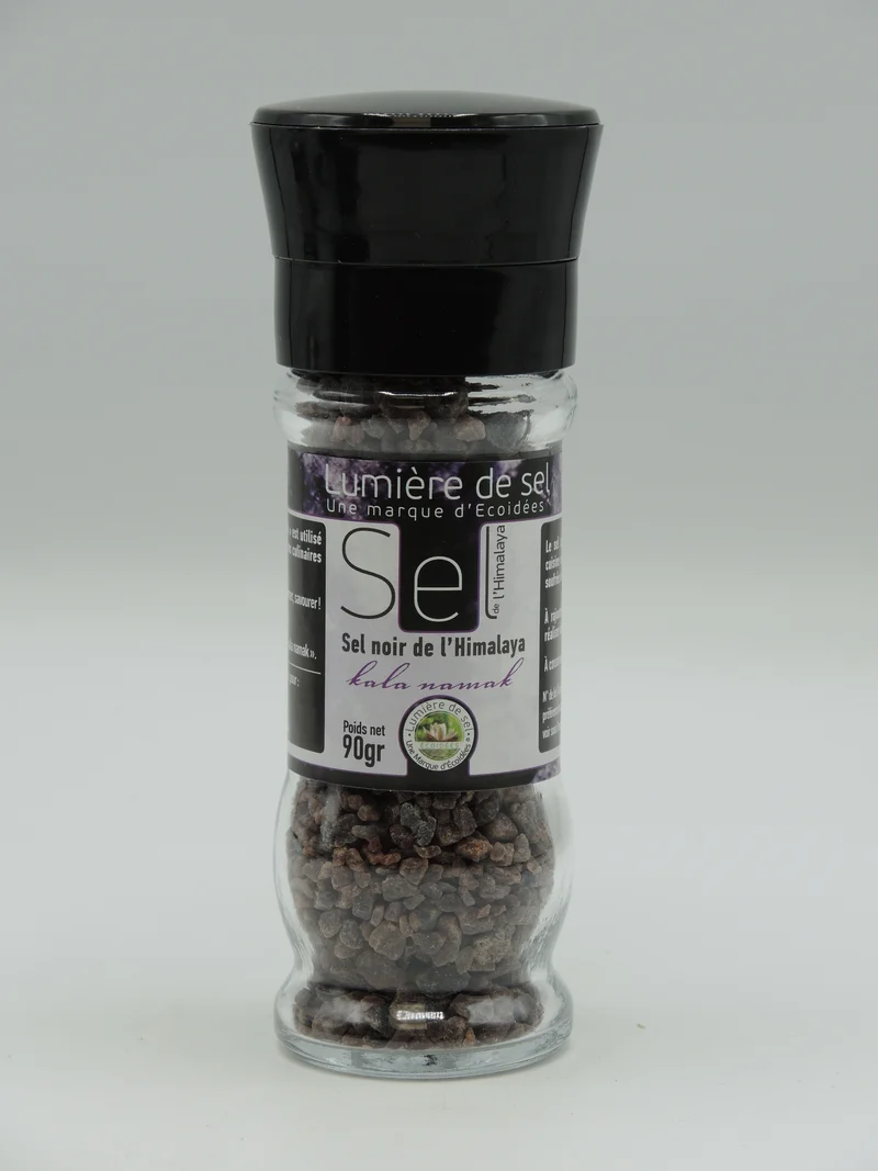 Sel noir de l'Himalaya, 90g, Ecoidées