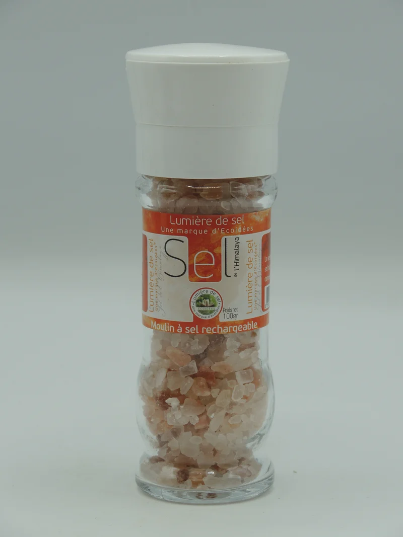 Moulin à Sel de l'Himalaya, 100g, Ecoidées