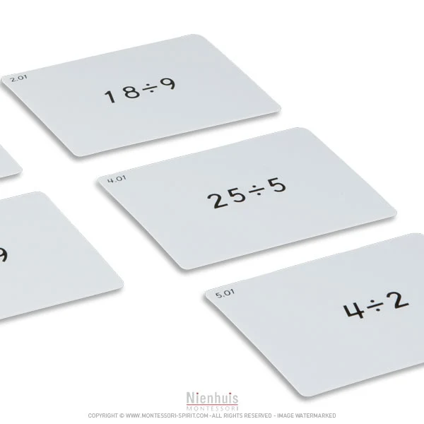 Exercices de division (en anglais)